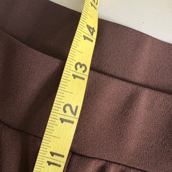 Catherines Plus Size Brown Wide Leg Pants - Picture 6 of 8